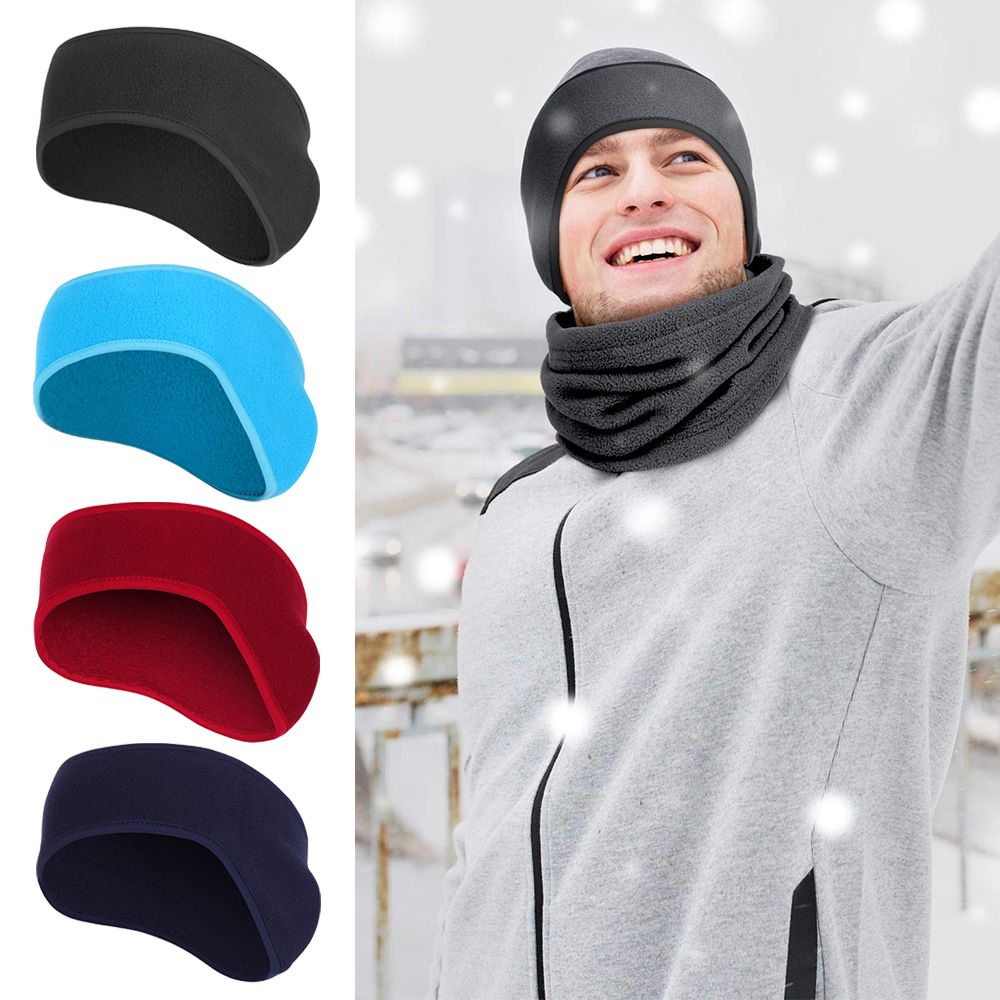 Winter Headband Fleece - 1 Stuk Haarbanden Haar Zweetfleece Oorbeschermer