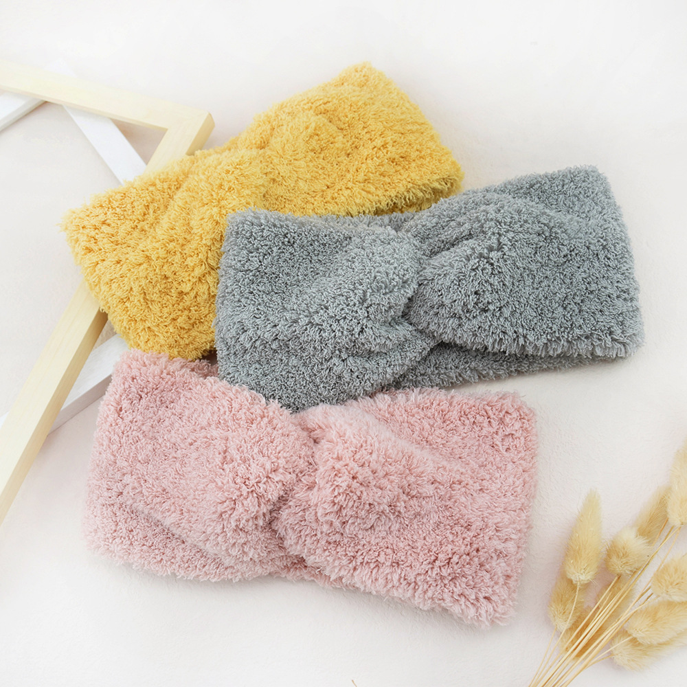 Winter Headband Fleece - Nieuwe Fleece Cross Brede Hoofdband voor