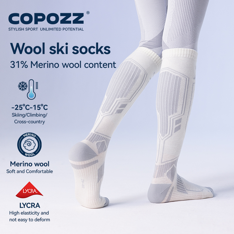 COPOZZ Nieuwe Winter Skisokken - Thermal Sock Wool recensie en prijs
