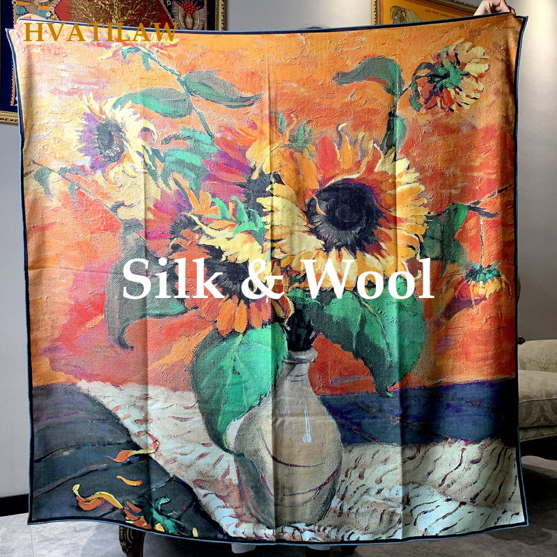 Elegante 30% zijde 70% wol sja - Shawl Wrap Winter recensie en prijs