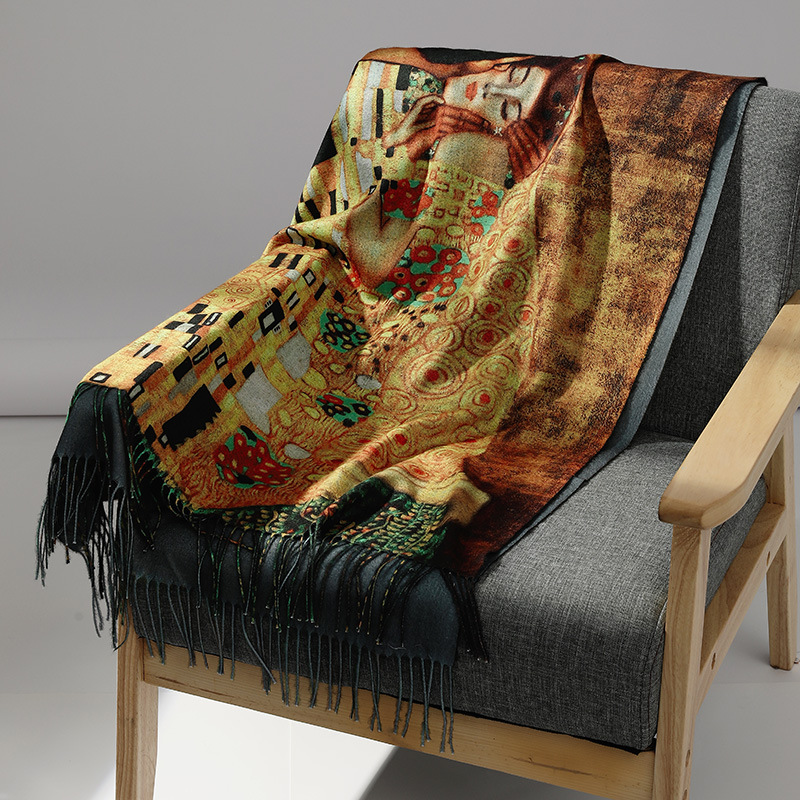 Luxe Merk Olieverfschilderij K - Shawl Wrap Winter recensie en prijs